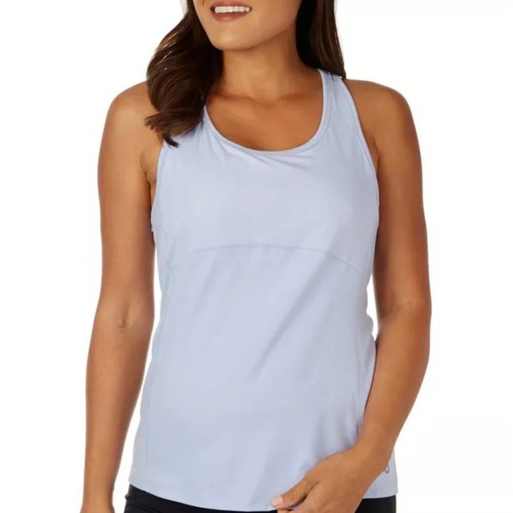 RBX Women's Solid Racerback Bra Tank - L
